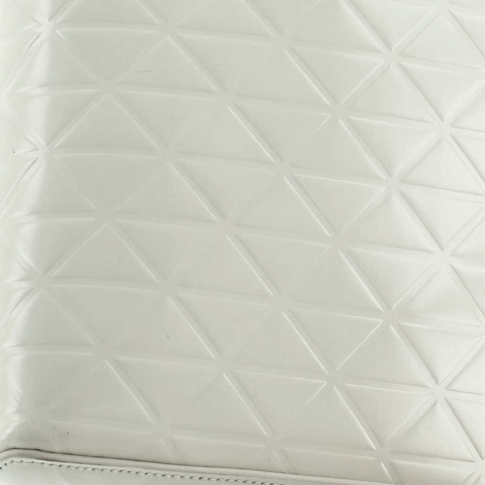 PRADA Tote with Water Bottle Quilted Brushed Leat… - image 7