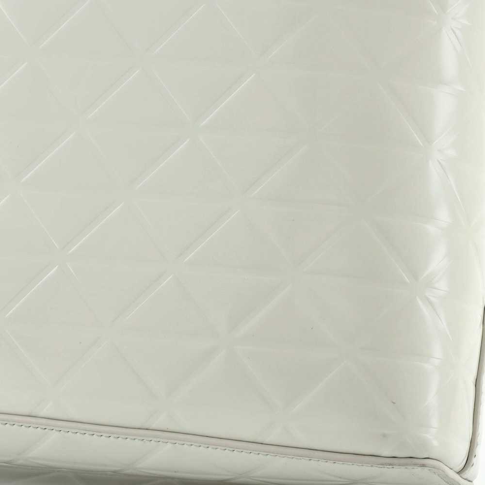PRADA Tote with Water Bottle Quilted Brushed Leat… - image 8
