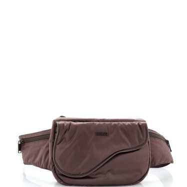 Christian Dior Universe Saddle Belt Bag Nylon - image 1
