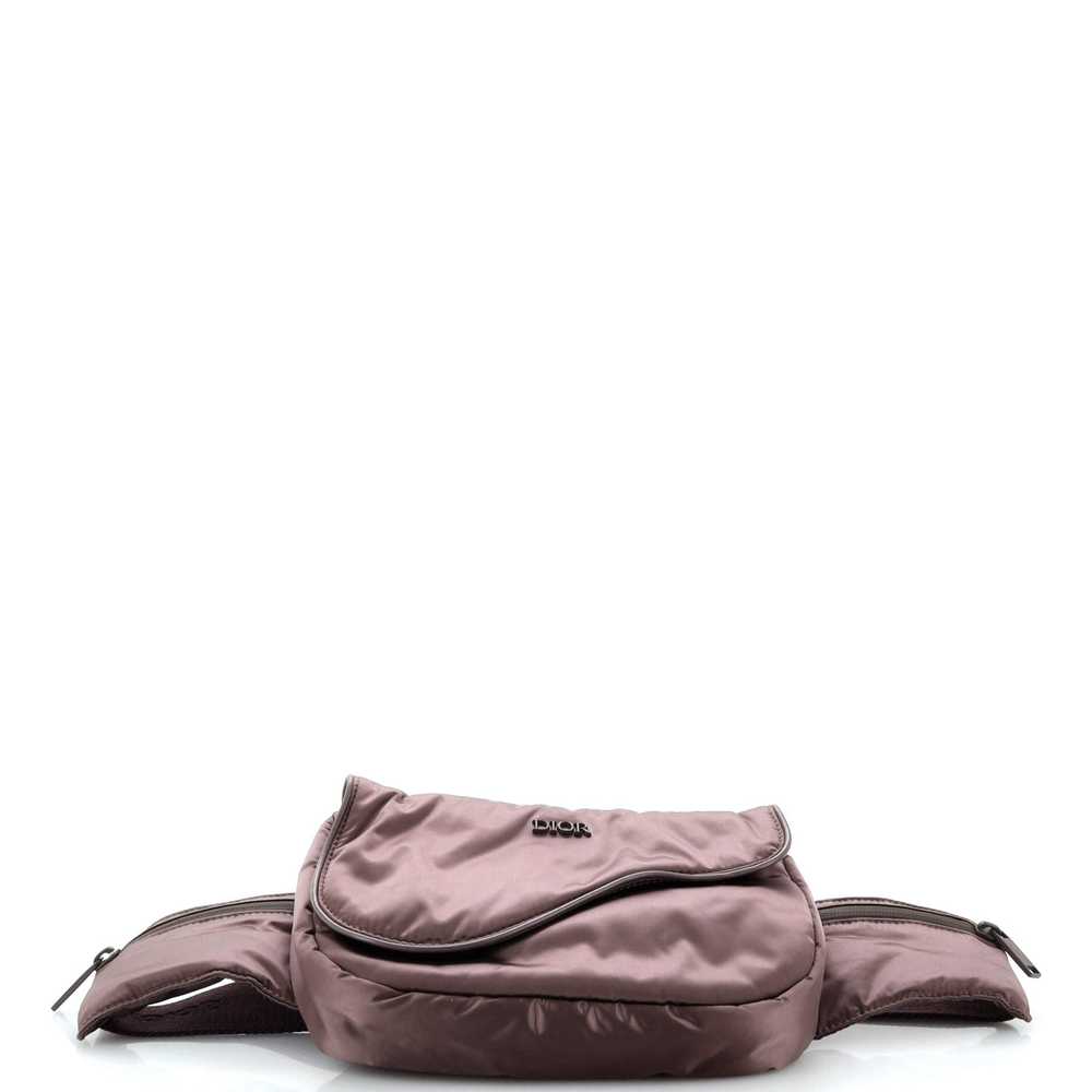 Christian Dior Universe Saddle Belt Bag Nylon - image 4