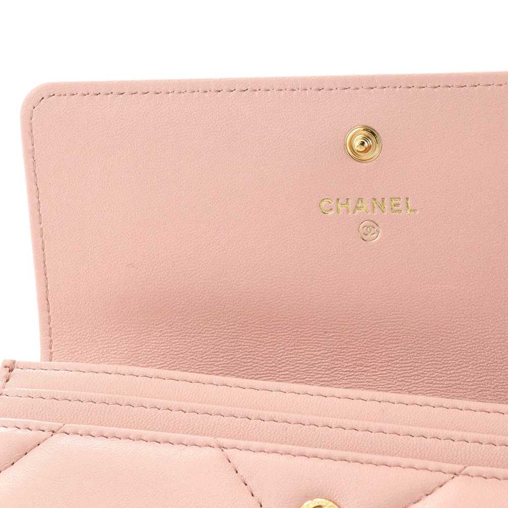 CHANEL 19 Flap Wallet Quilted Lambskin Long - image 7