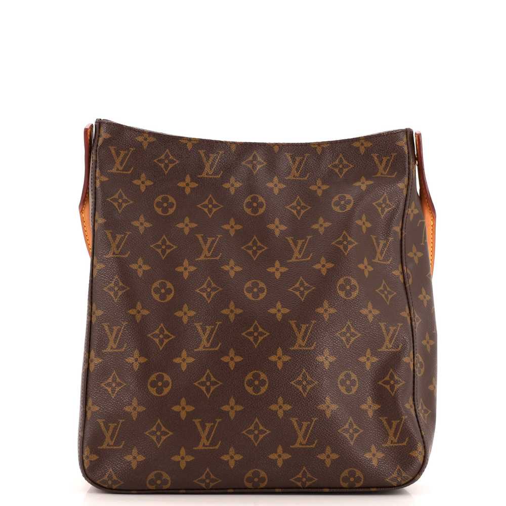 Louis Vuitton Looping Handbag Monogram Canvas GM - image 3