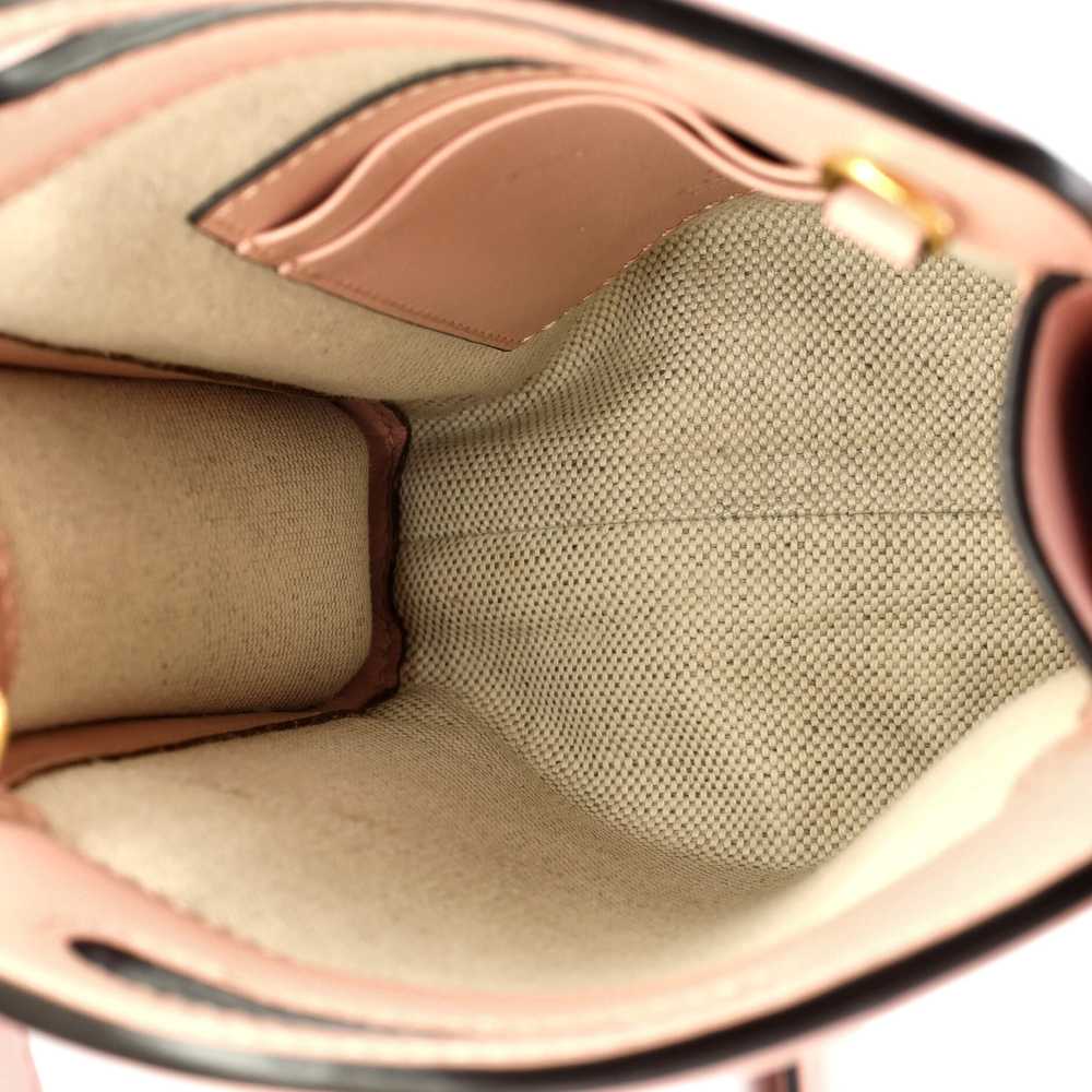 GUCCI Top Handle Crossbody Bag GG Matelasse Leath… - image 5