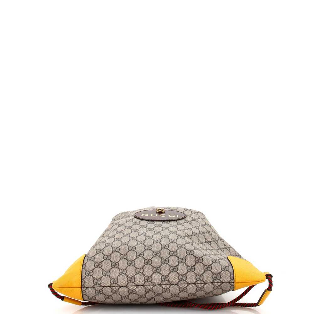 GUCCI Neo Vintage Drawstring Backpack GG Coated C… - image 4