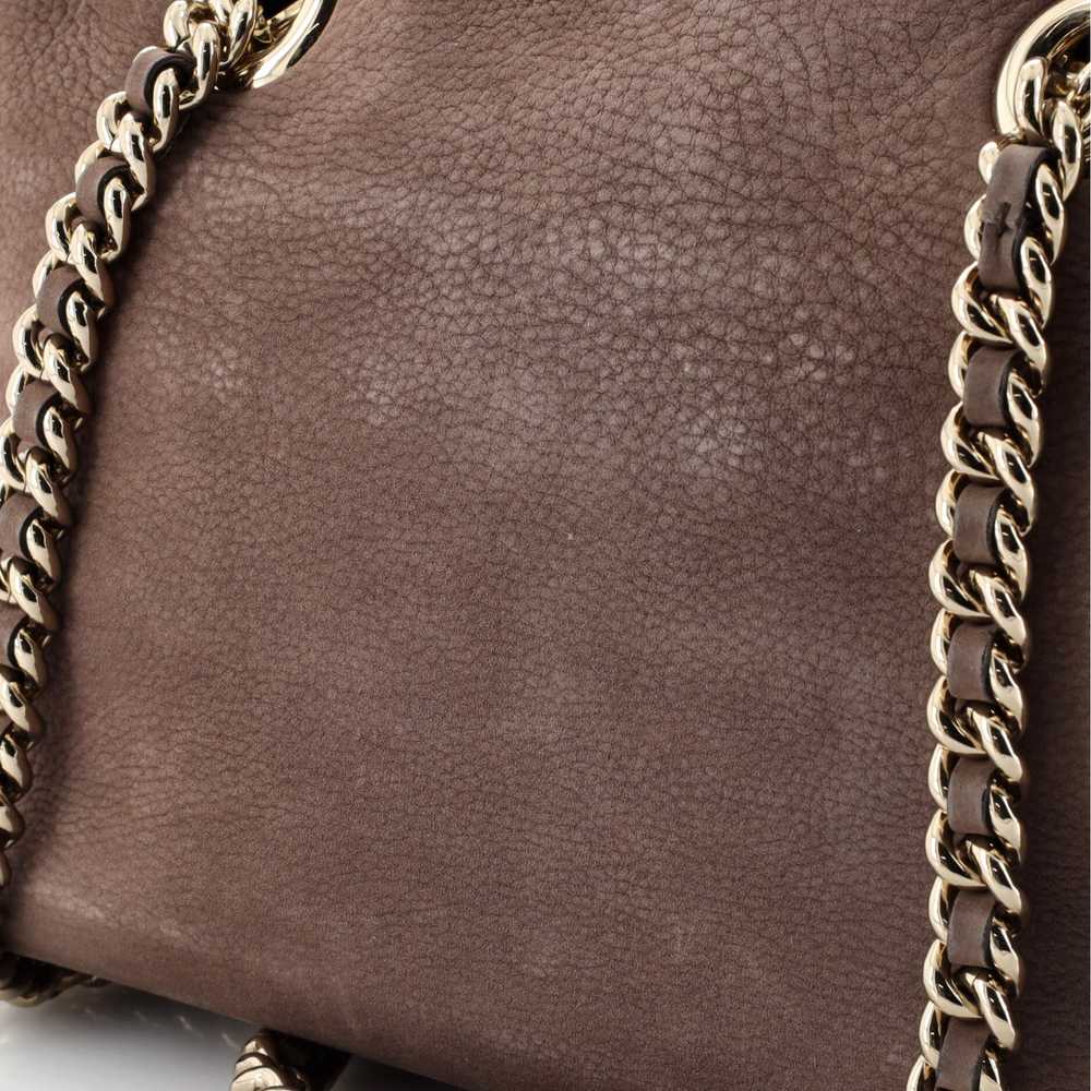 GUCCI Soho Chain Zip Shoulder Bag Nubuck Small - image 7