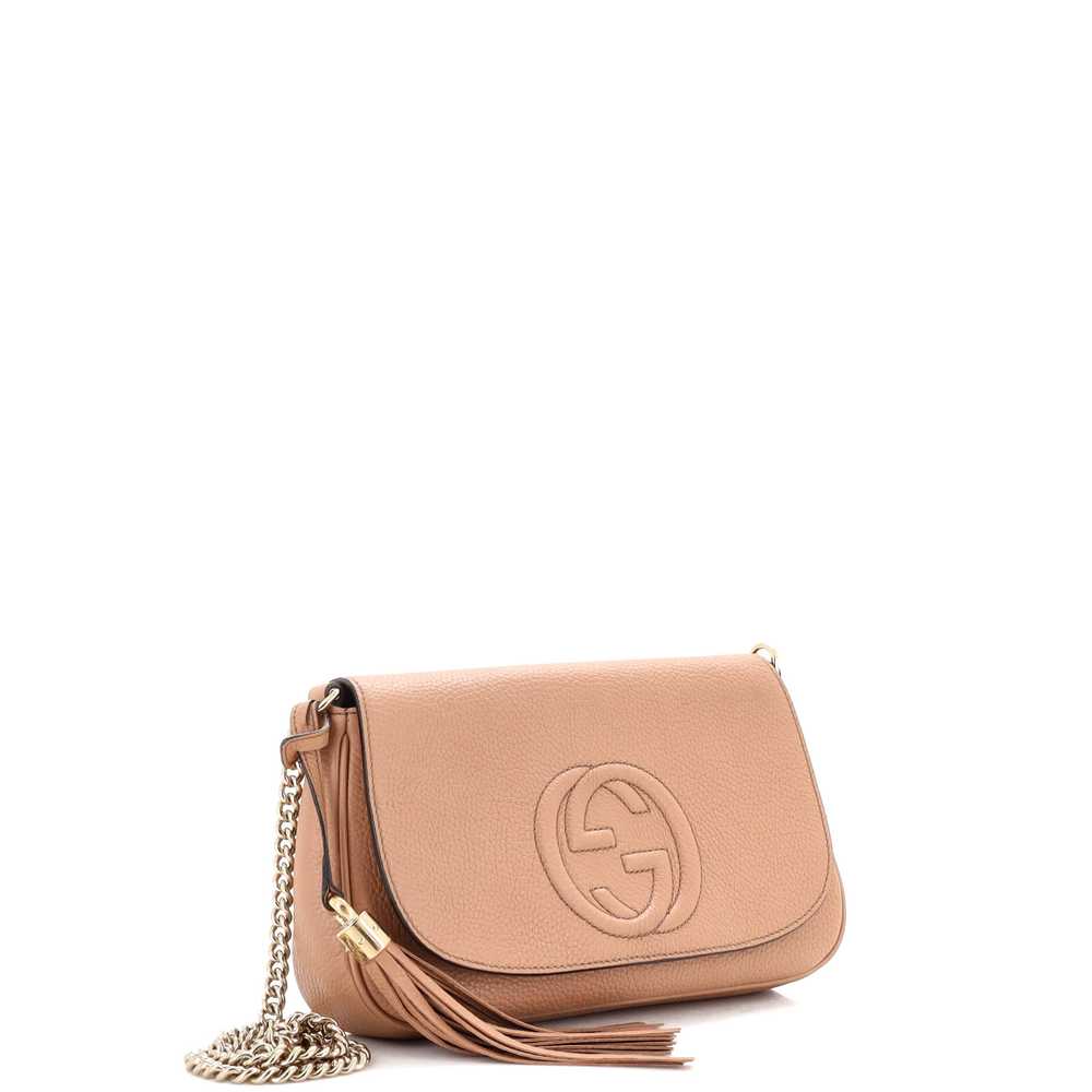 GUCCI Soho Chain Crossbody Bag (Outlet) Leather M… - image 2