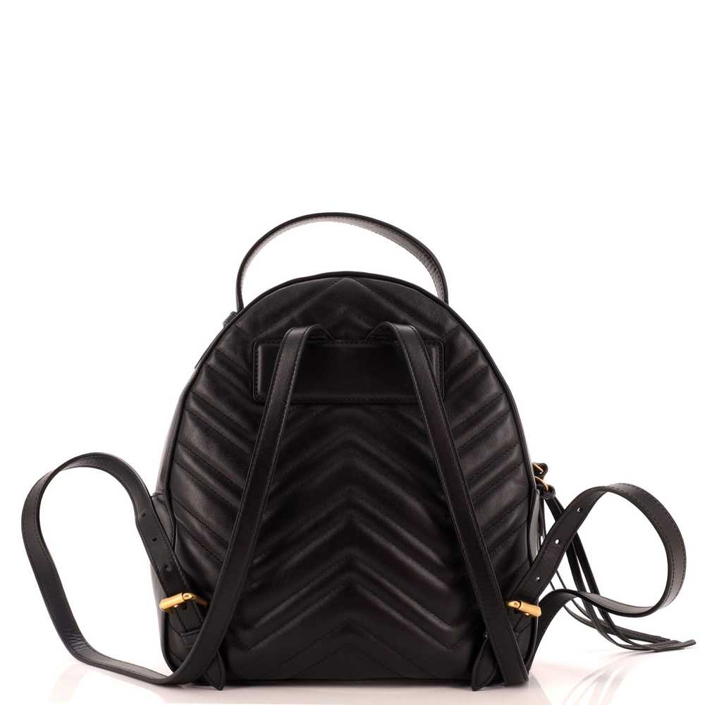 GUCCI GG Marmont Backpack Matelasse Leather Small - image 3