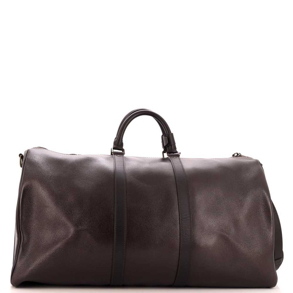 Louis Vuitton Keepall Bag Utah Leather 55 - image 3