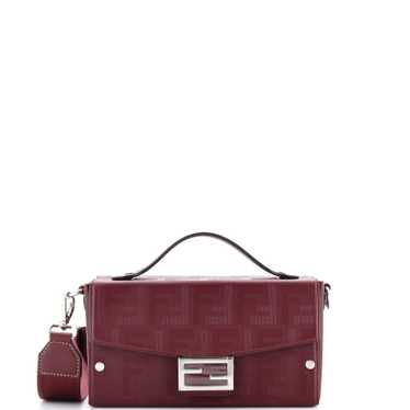FENDI Baguette Soft Trunk Bag Zucca Leather - image 1