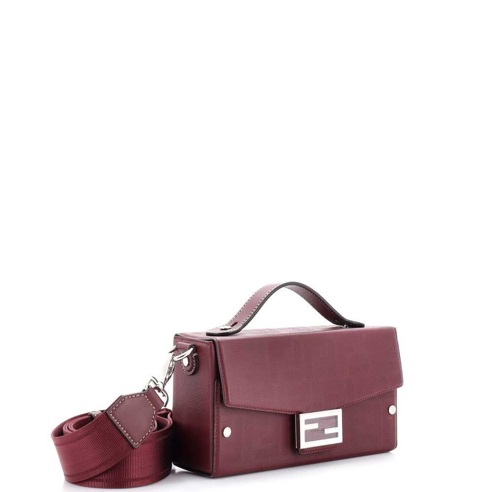 FENDI Baguette Soft Trunk Bag Zucca Leather - image 2