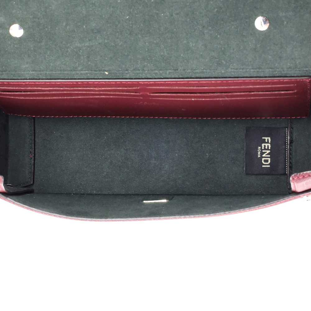 FENDI Baguette Soft Trunk Bag Zucca Leather - image 5