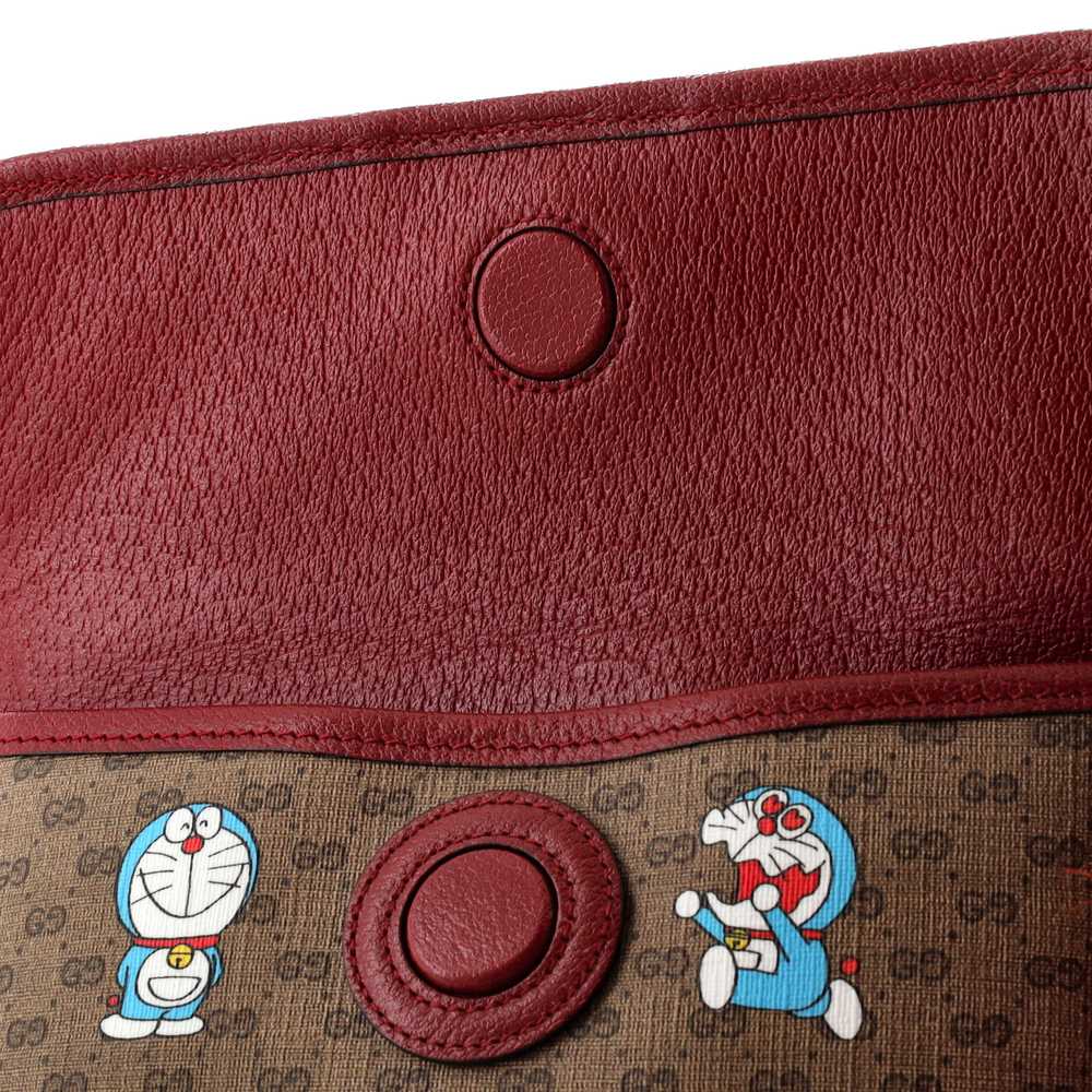 GUCCI Doraemon Web Flap Belt Bag Printed Mini GG … - image 6