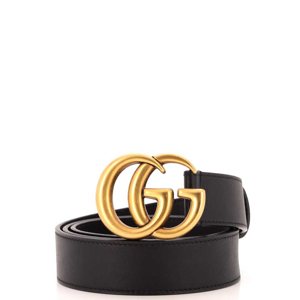 GUCCI GG Marmont Belt Leather Medium 90 - image 1