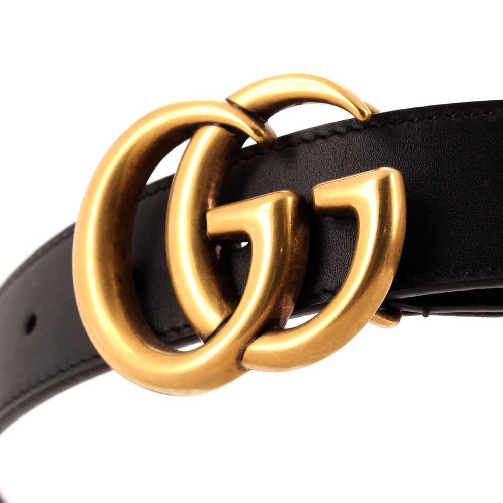 GUCCI GG Marmont Belt Leather Medium 90 - image 3