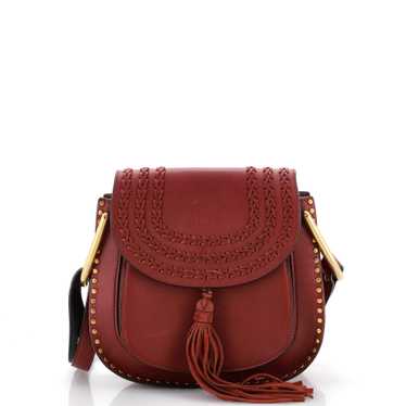 CHLOE Hudson Handbag Whipstitch Leather Small - image 1
