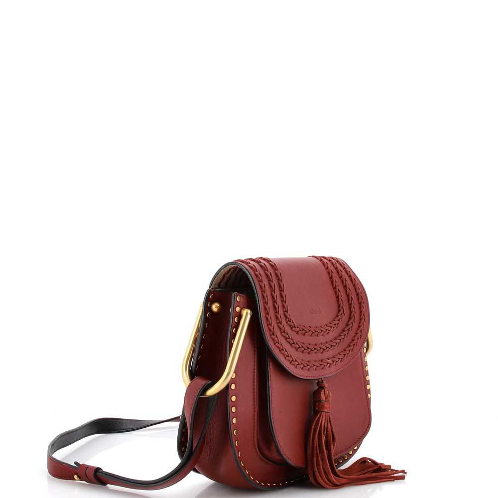 CHLOE Hudson Handbag Whipstitch Leather Small - image 2