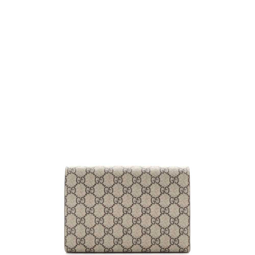 GUCCI Dionysus Chain Wallet GG Coated Canvas Small - image 3
