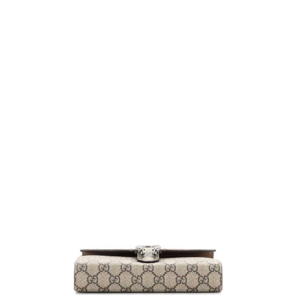 GUCCI Dionysus Chain Wallet GG Coated Canvas Small - image 4