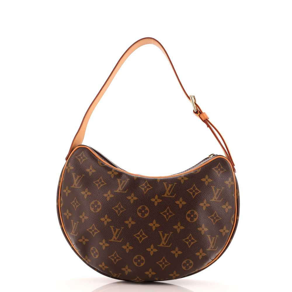 Louis Vuitton Croissant Handbag Monogram Canvas MM - image 3