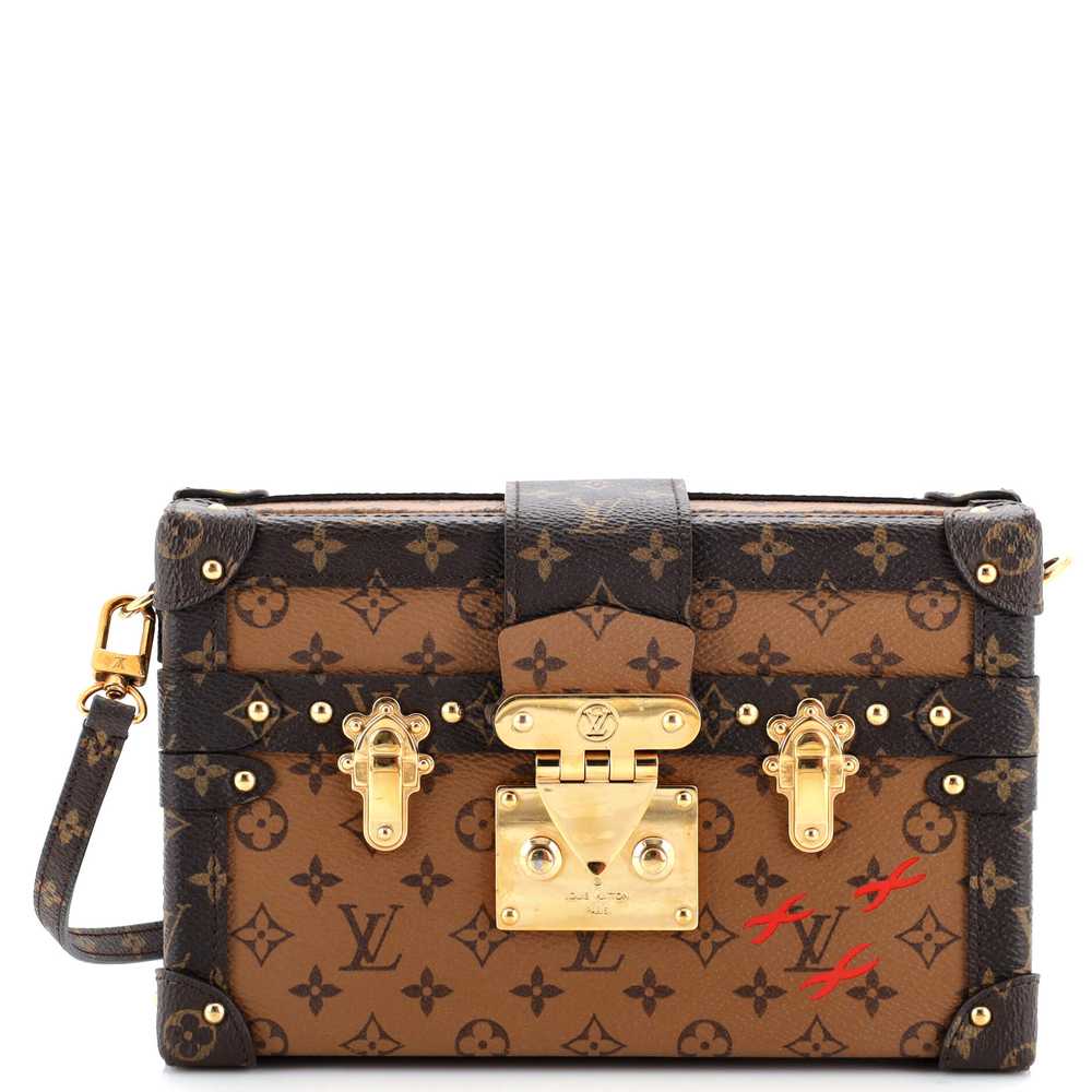 Louis Vuitton Petite Malle Handbag Reverse Monogr… - image 1