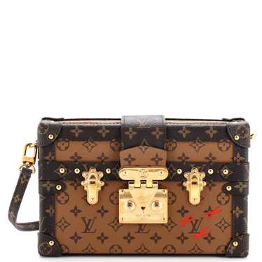 Louis Vuitton Petite Malle Handbag Reverse Monogr… - image 1