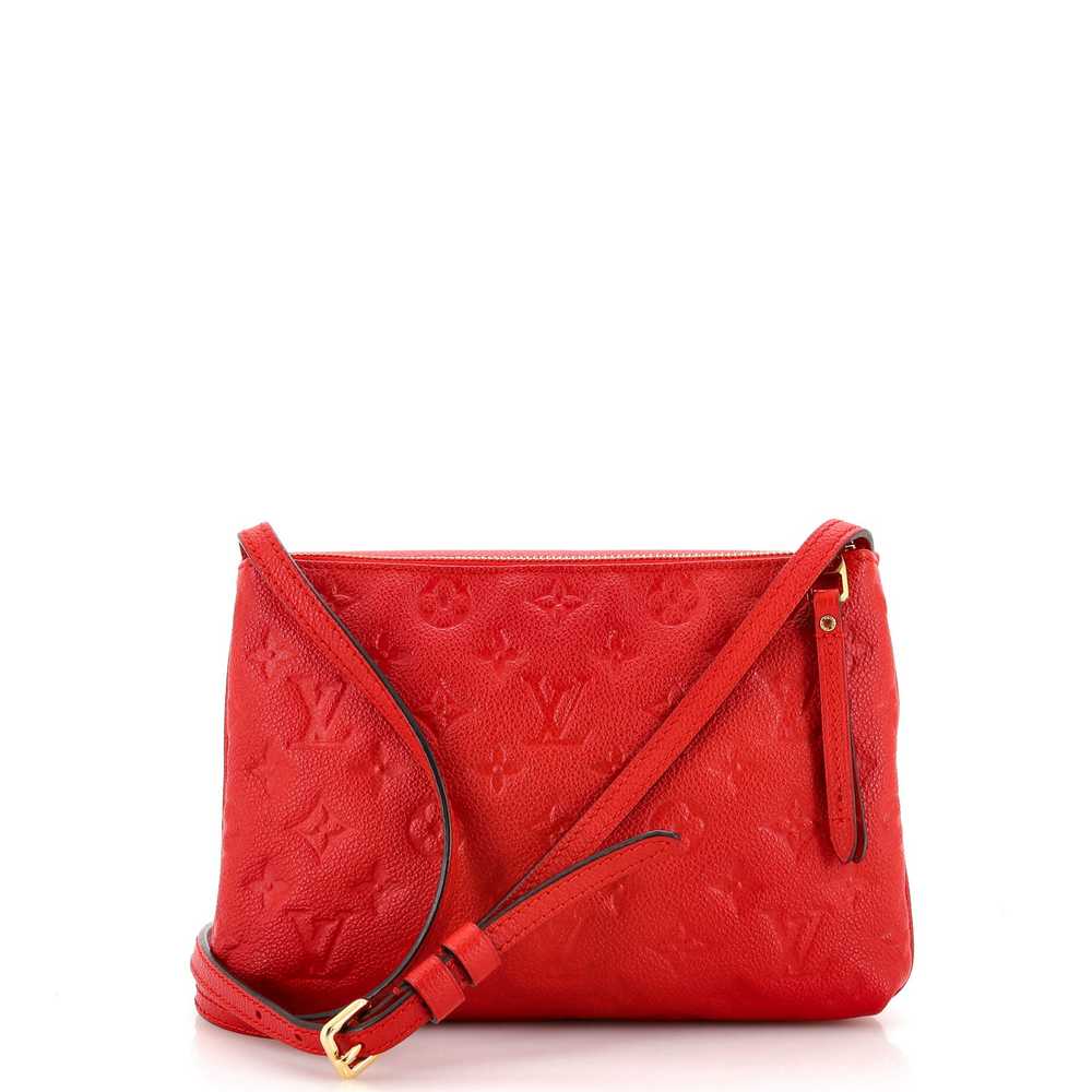 Louis Vuitton Twice Handbag Monogram Empreinte Le… - image 3