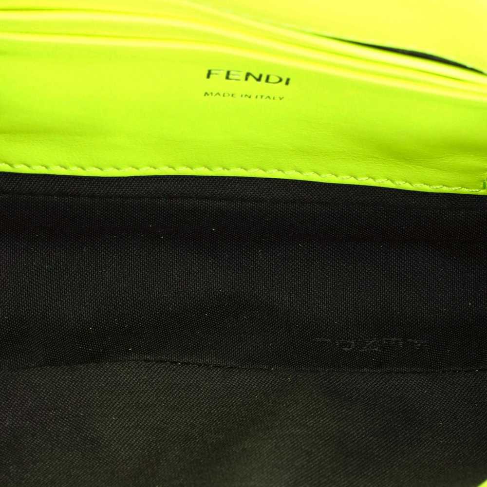 FENDI Baguette NM Bag Zucca Embossed Leather Mini - image 5