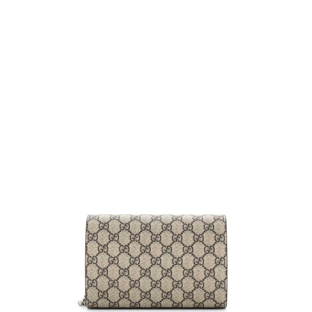 GUCCI Dionysus Chain Wallet GG Coated Canvas Small - image 3