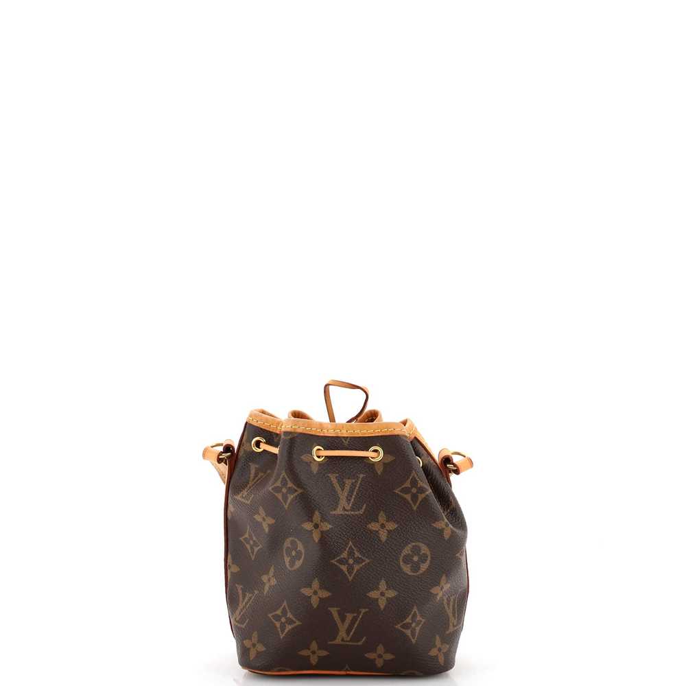 Louis Vuitton Noe Handbag Monogram Canvas Nano - image 3