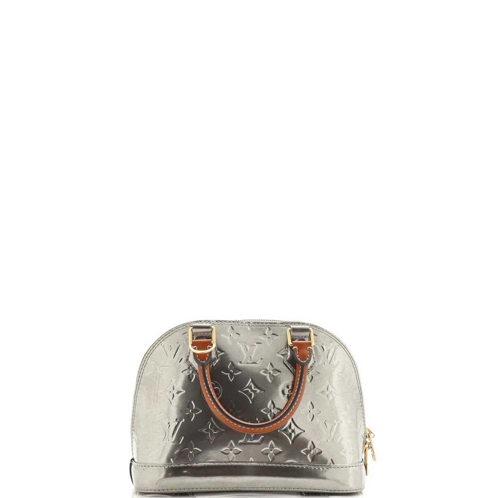 Louis Vuitton Alma Handbag Metallic Monogram Vern… - image 3