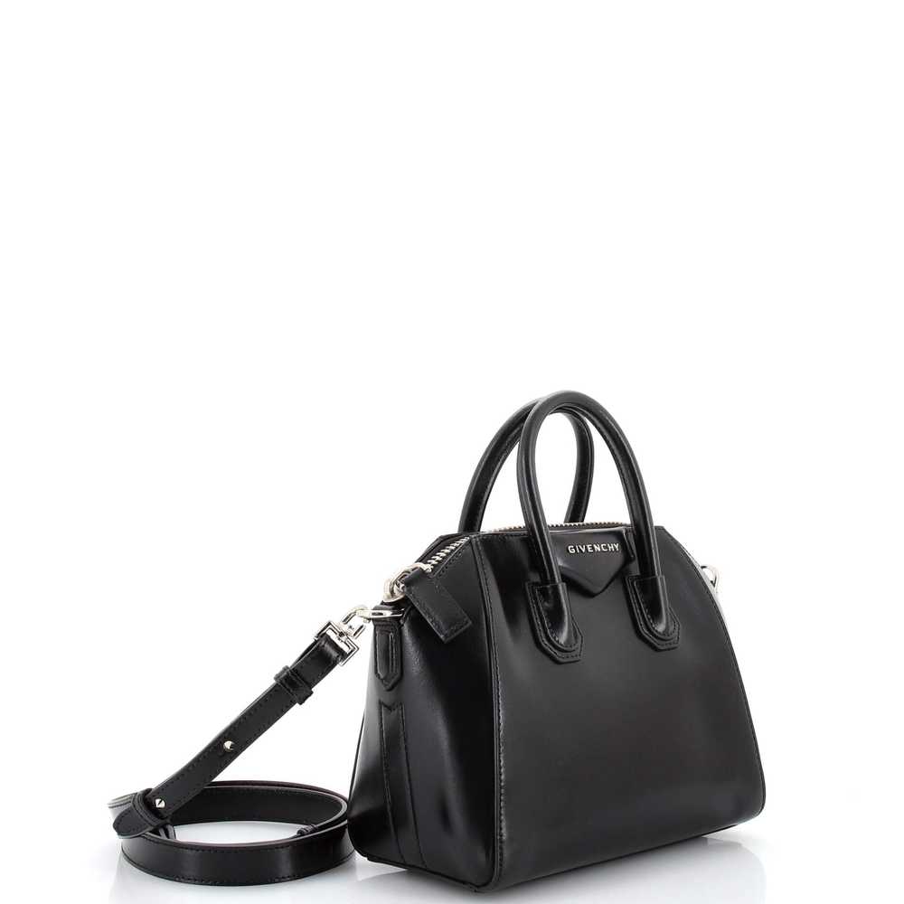 GIVENCHY Antigona Bag Glazed Leather Mini - image 2