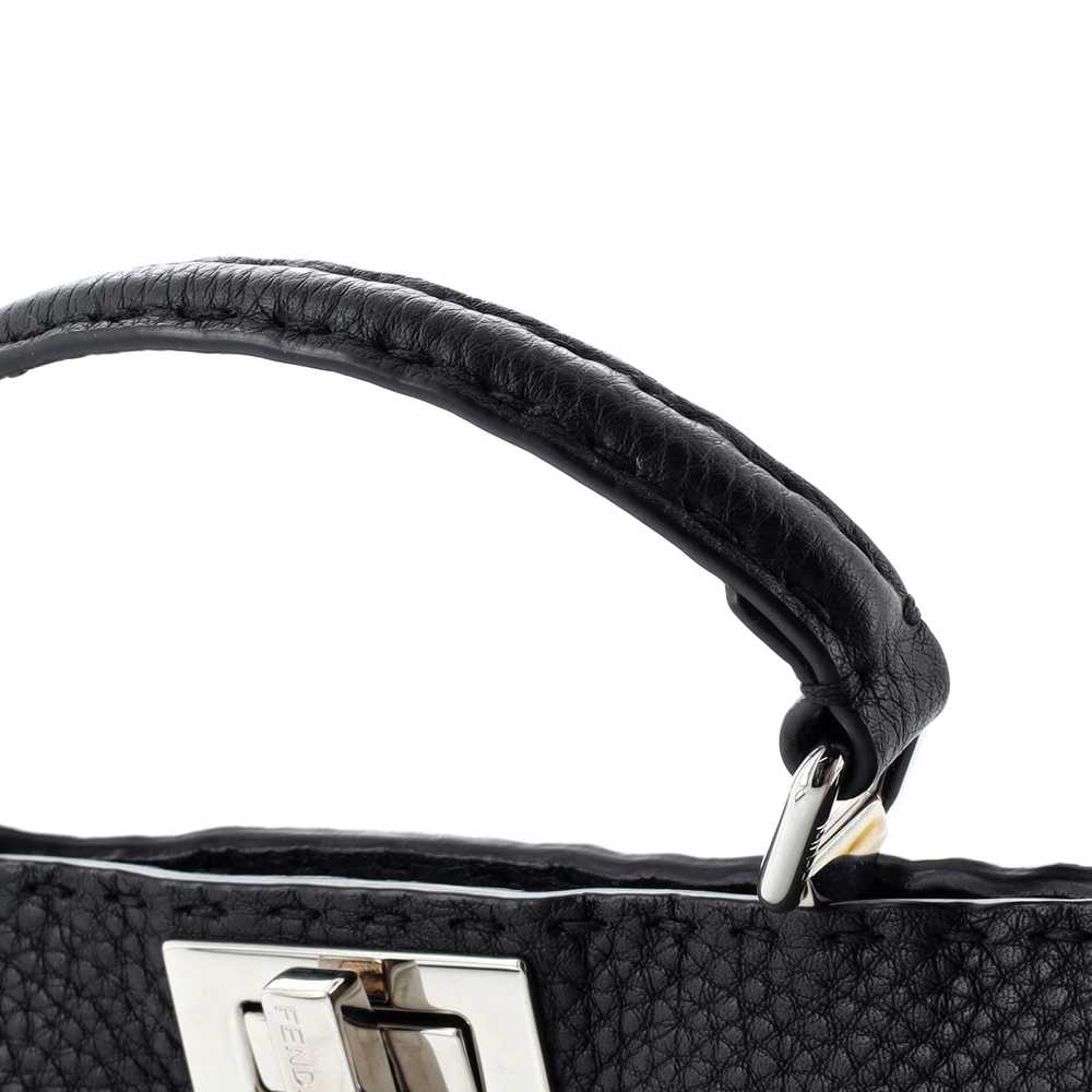FENDI Selleria Peekaboo Bag Leather Mini - image 6