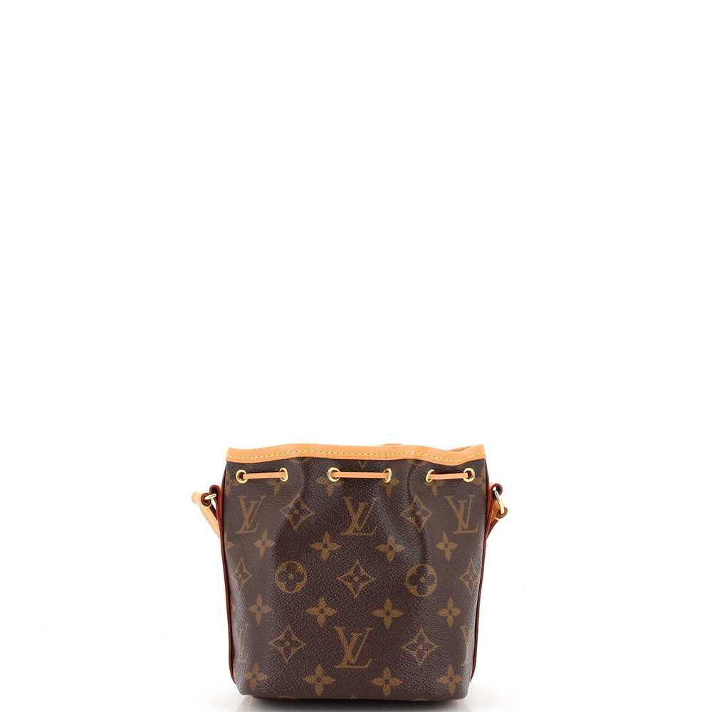 Louis Vuitton Noe Handbag Monogram Canvas Nano - image 3