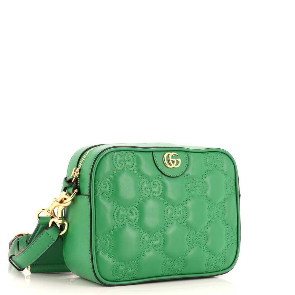 GUCCI Zip Camera Bag GG Matelasse Leather Small - image 2