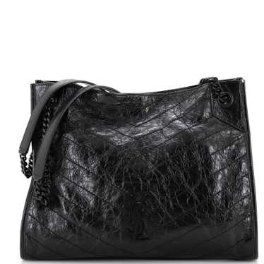 Saint Laurent Niki Shopping Tote Matelasse Chevron