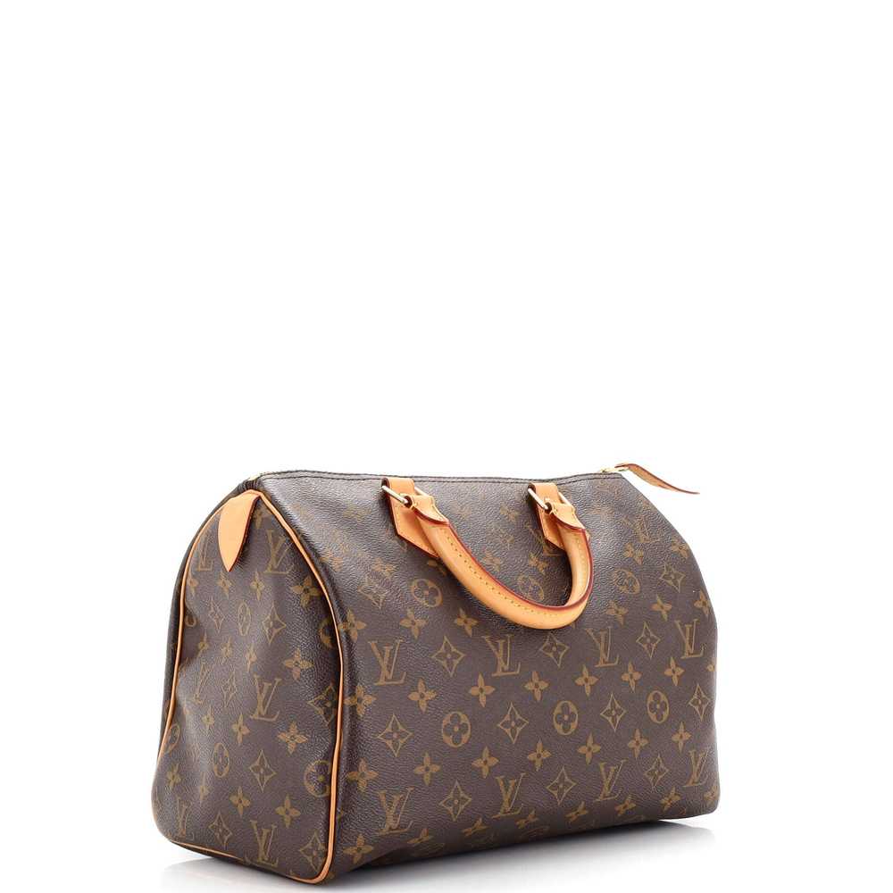 Louis Vuitton Speedy Handbag Monogram Canvas 30 - image 2
