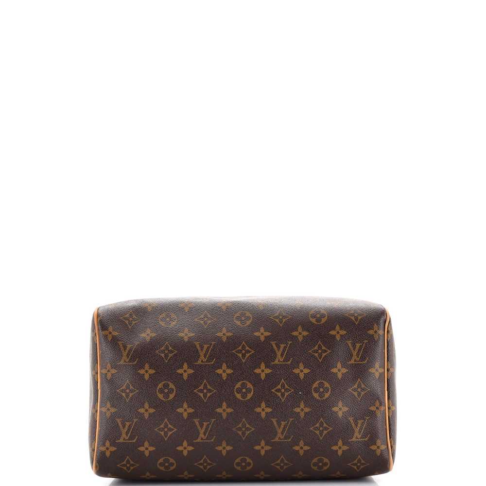 Louis Vuitton Speedy Handbag Monogram Canvas 30 - image 5