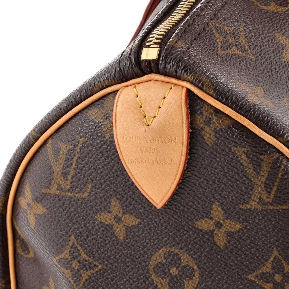 Louis Vuitton Speedy Handbag Monogram Canvas 30 - image 8