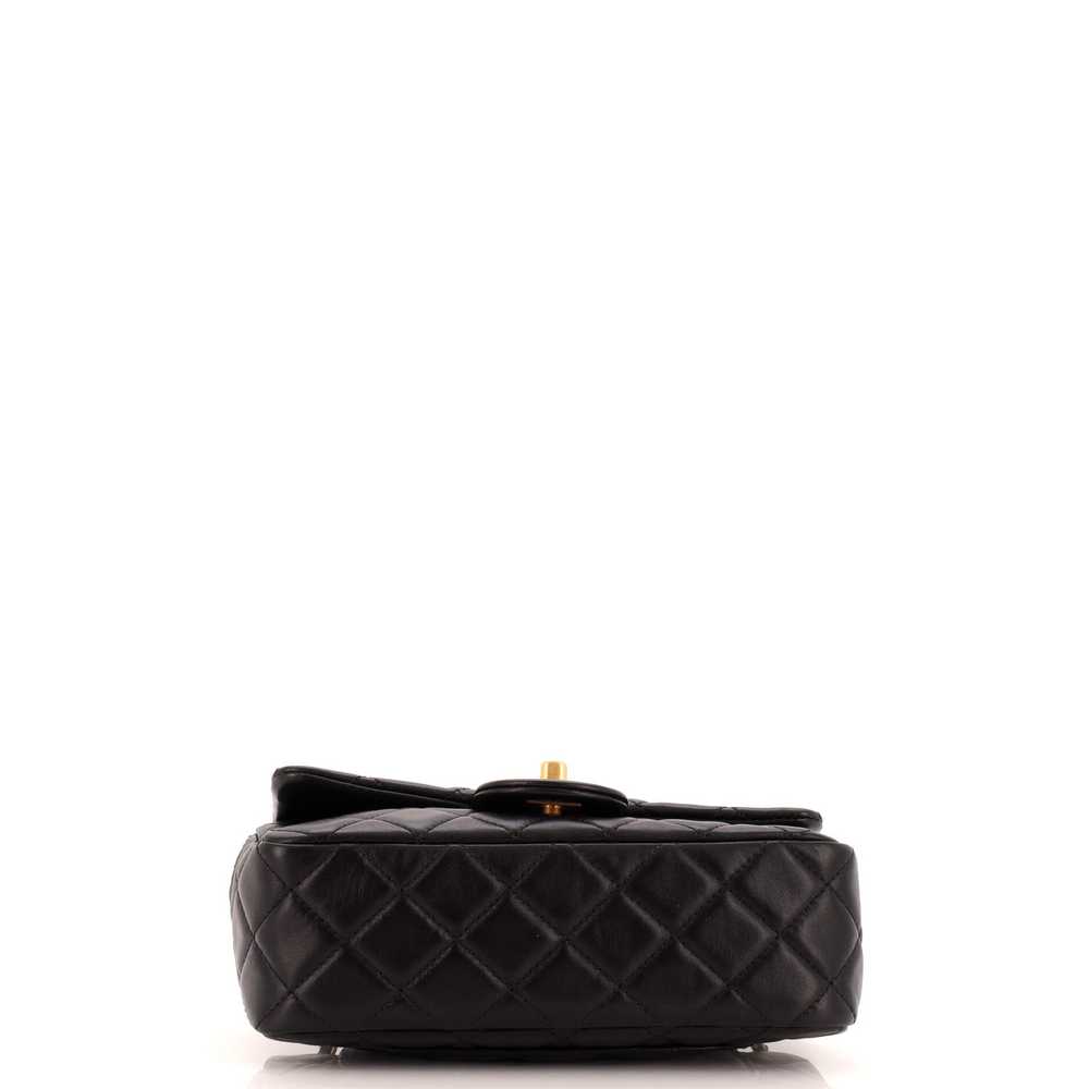 CHANEL Pearl Crush Flap Bag Quilted Lambskin Mini - image 5