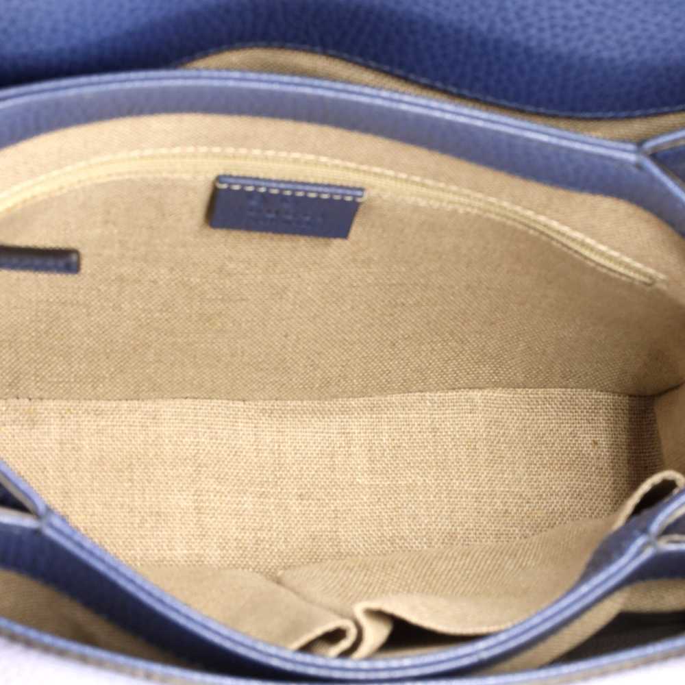 GUCCI Interlocking Top Handle Bag (Outlet) Leathe… - image 5
