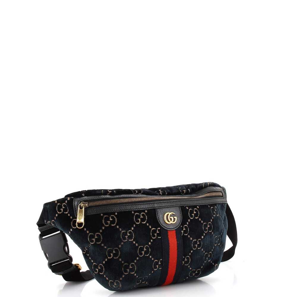 GUCCI Ophidia Zip Belt Bag GG Velvet - image 2