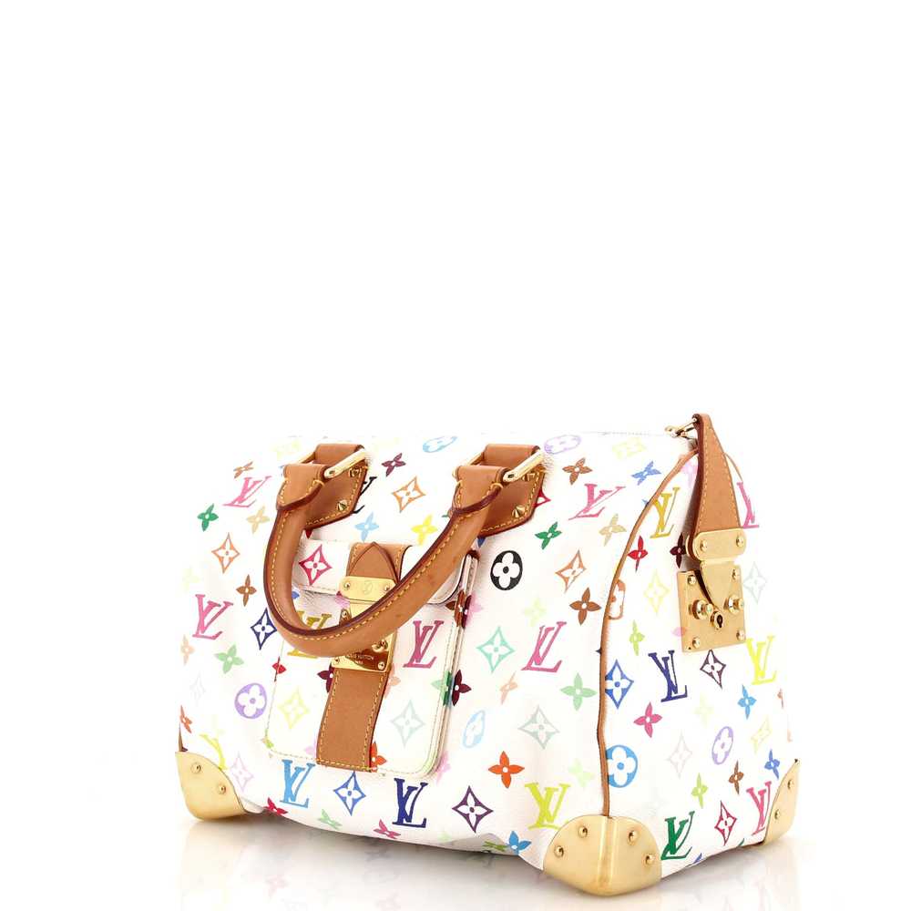 Louis Vuitton Speedy Handbag Monogram Multicolor … - image 3