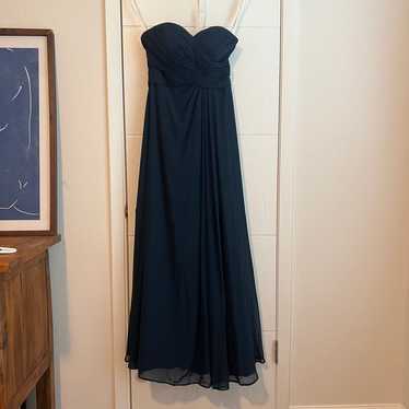 Azazie navy blue formal/prom/bridesmaid dress