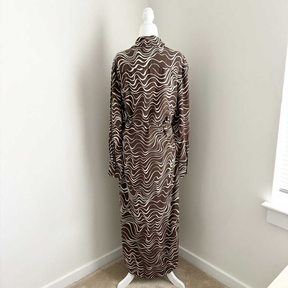 & other stories - asymmetrical midi dress wrap co… - image 6