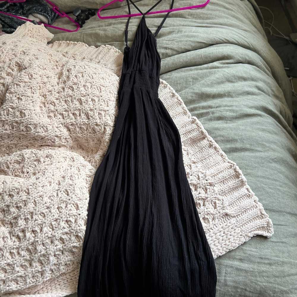 Long black dress - image 1