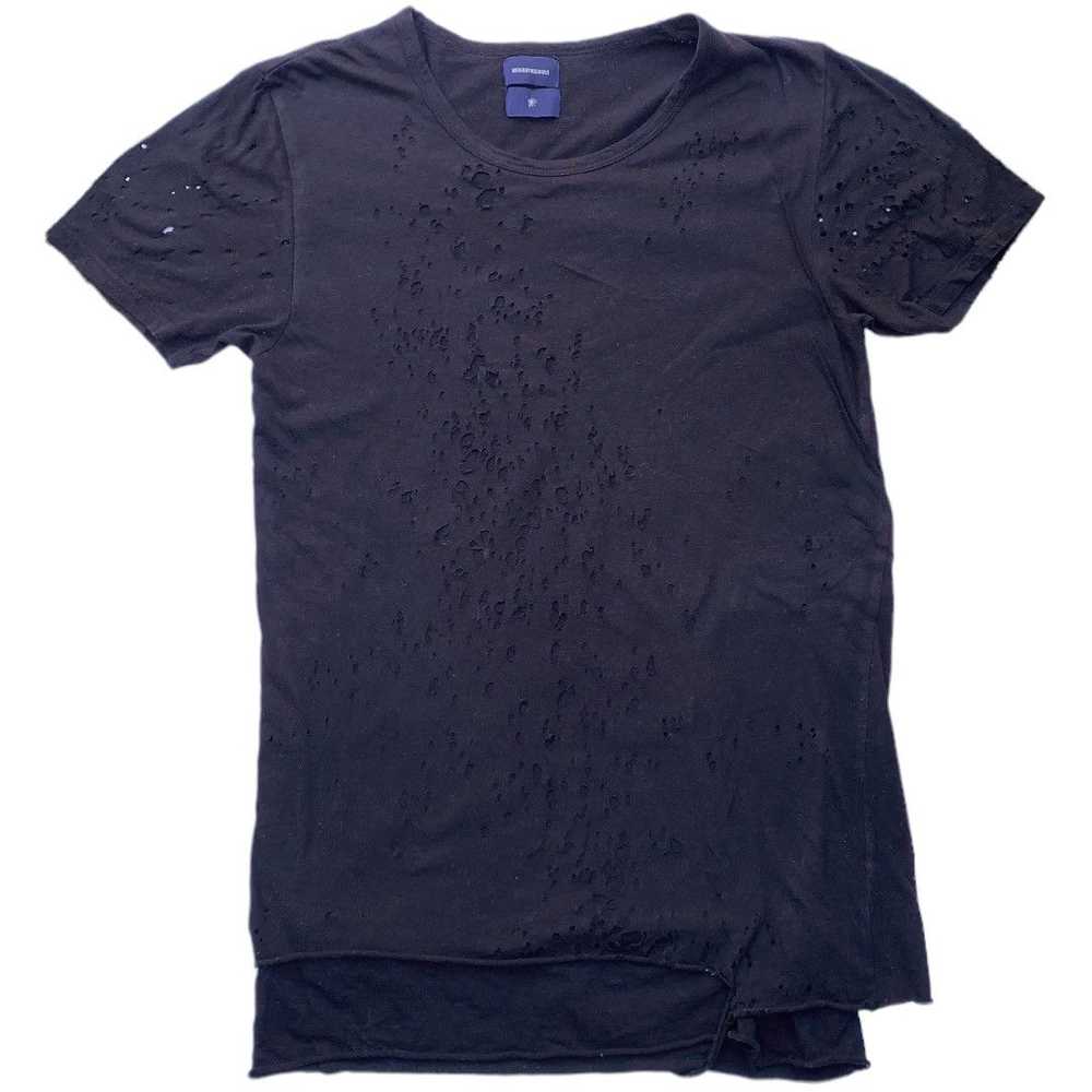 Miharayasuhiro Double Layered Distressed Tee - image 1