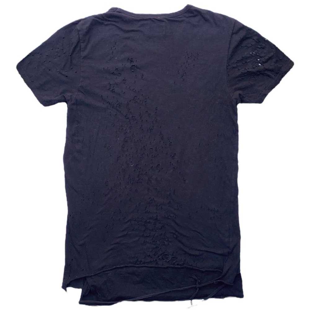 Miharayasuhiro Double Layered Distressed Tee - image 2