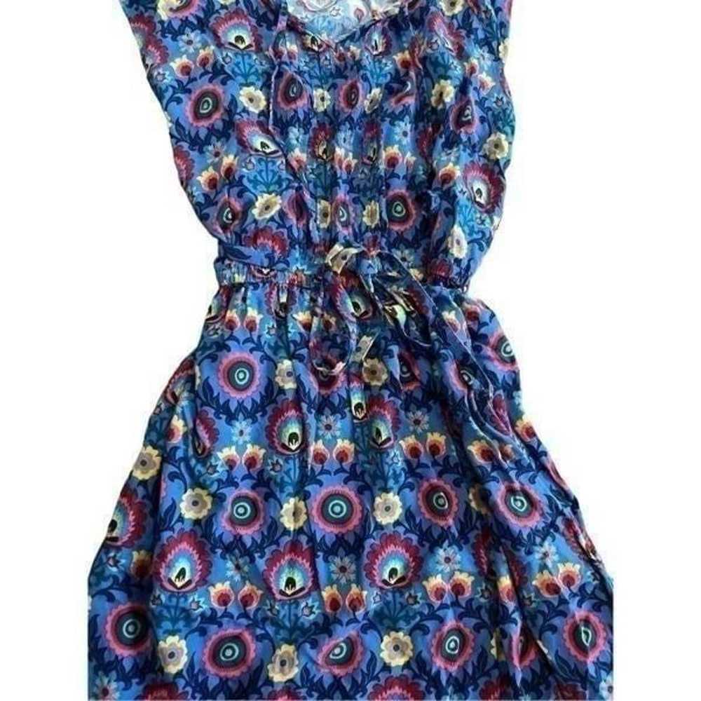 Matilda Jane Splendid Dress Blue Floral Belted Ab… - image 7