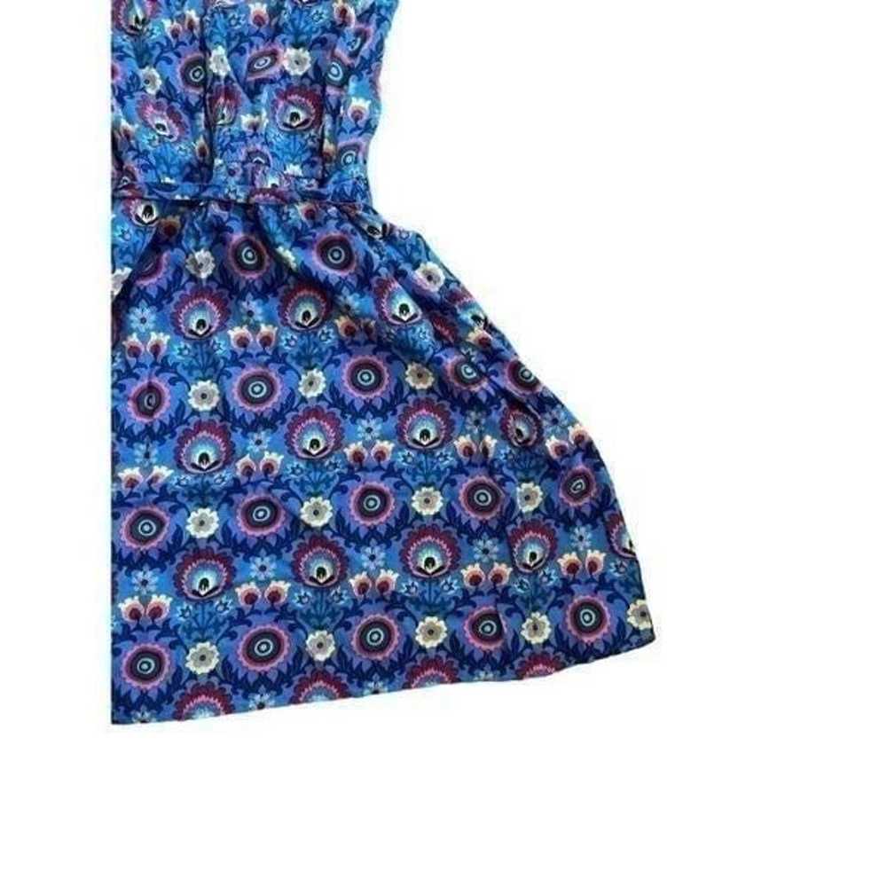Matilda Jane Splendid Dress Blue Floral Belted Ab… - image 8