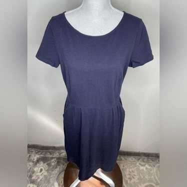 Boden Navy Blue Short Sleeve Dress